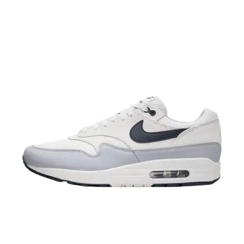 Nike Air Max 1 Low top Running Shoes Men's White