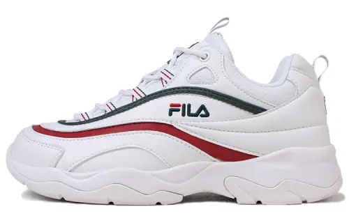 FILA Folder X FILA Ray Series Vntg Chunky Sneakers Green/Red
