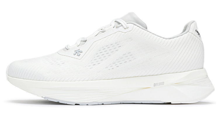 DESCENTE ENERZITE FLUID Mesh Cushioning Low top Casual Running Shoes Men’s White