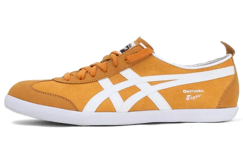 Onitsuka Tiger MEXICO 66 Abrasion Resistant Low top Running Shoes Men's Yellow