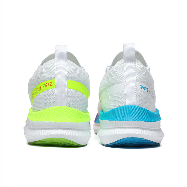 VOIT Running Shoes Unisex Low Top Right White Mismatched