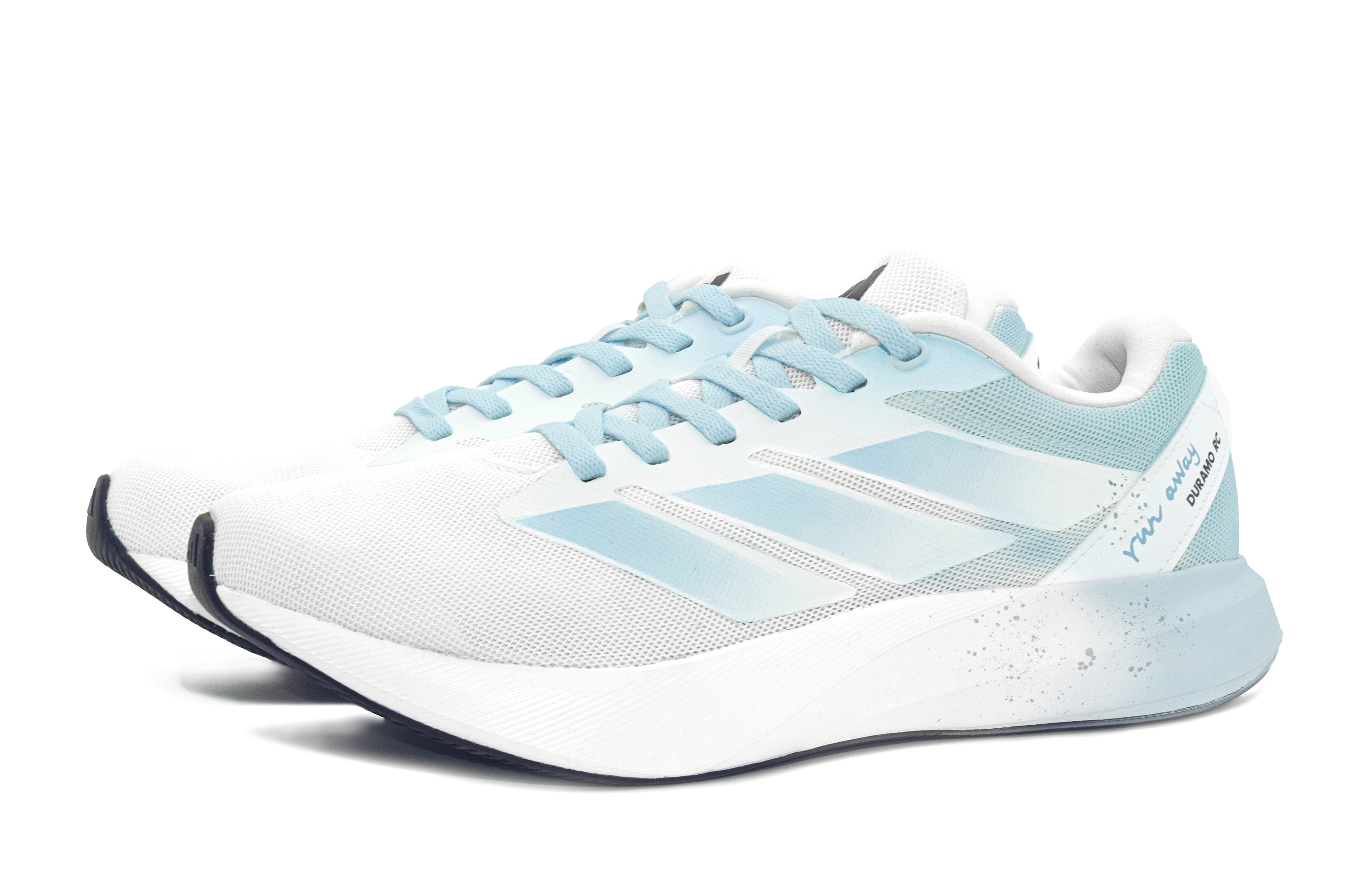 Adidas Duramo RC Mesh Cushioning Breathable Cushioning Breathable Low top Running Shoes Unisex Blue White