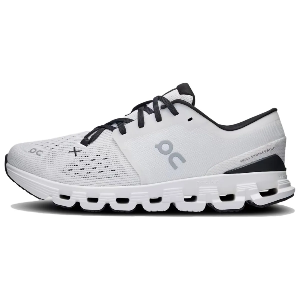 On Cloud X4 Comfortable Versatile Running Shoes Low-Top Casual Running Shoes Women's White Gray Black