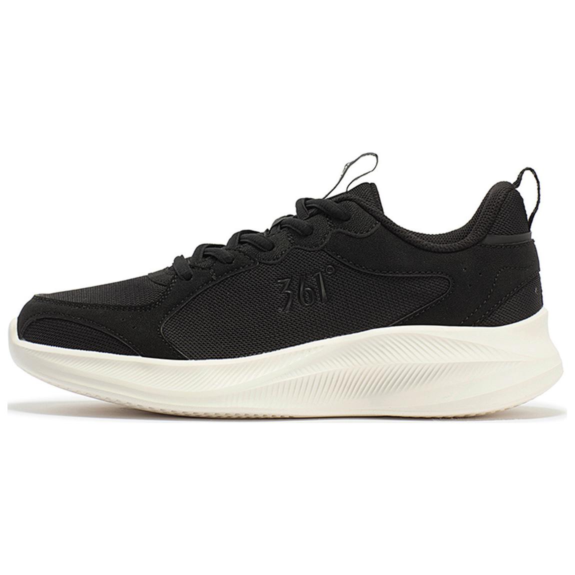 361° Blade Leaf 2.0 Cushioning, Wear Resistant Low top Casual Running Shoes Women’s Black White