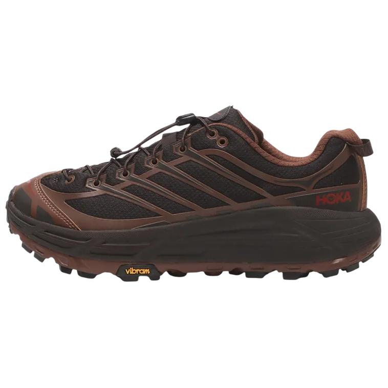 HOKA ONE ONE Mafate Three 2 Textile, Synthetic Leather Dual Density VIBRAM® Rubber Casual Running Shoes Unisex