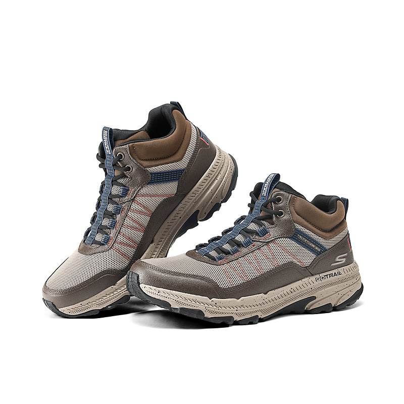 Skechers MEN’S GO Comfortable Mid top Running Shoes Men’s Brown