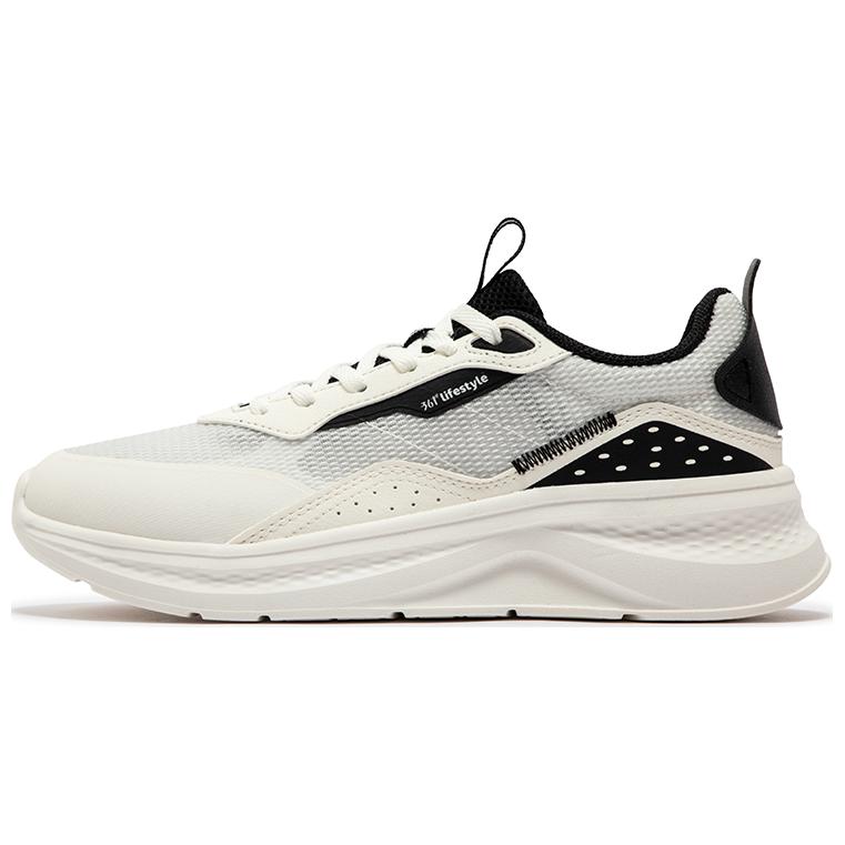 361° Life Collection Cushioning Breathable Cushioning Breathable Low top Running Shoes Women’s White Black