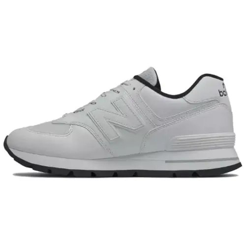 574 New Balance Rugged 'White Black Leather'