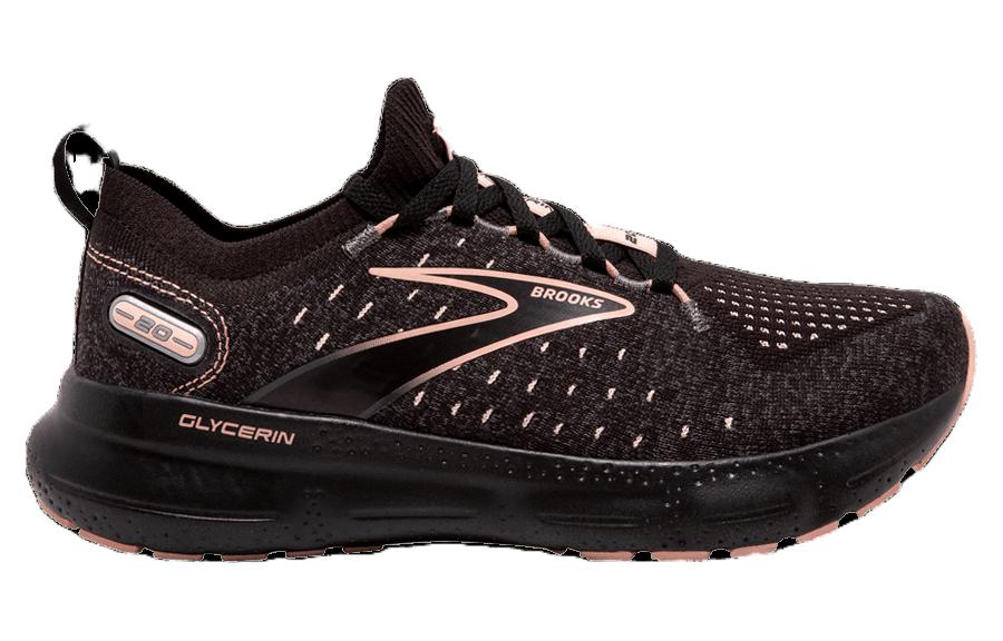 Brooks Glycerin 20 Cushioning, Wear Resistant Low top Running Shoes Women’s Black