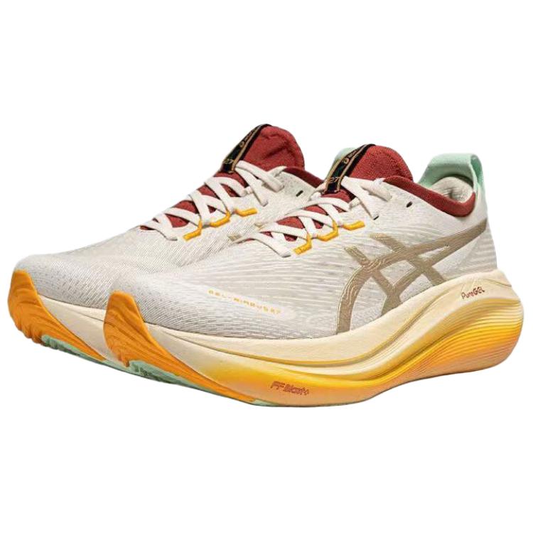 ASICS GEL NIMBUS 27 Low top Casual Long Distance Running Sprint Running Shoes Women’s Beige