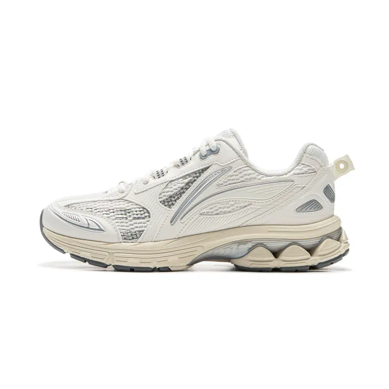 Li Ning Fuyao 2.0 Low top Long Distance Running Sprint Running Shoes Women's White