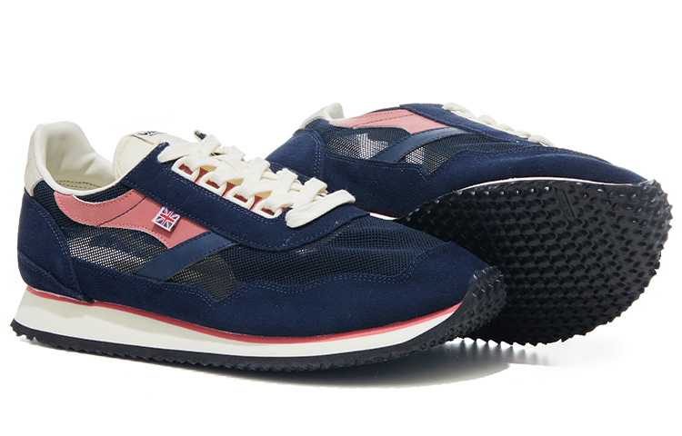 Norman Walsh Classic Vintage Leather Cushioning Abrasion Resistant Breathable Lightweight Low top Casual Running Shoes