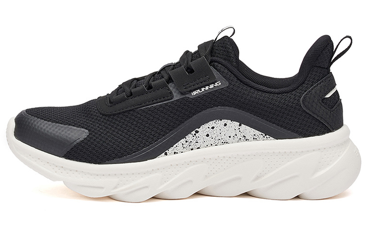 361° Running Shoes Women’s Low Top Obsidian Black/Feather White