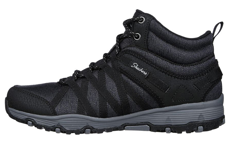 Skechers Seager Outdoor Shoes Women's Mid Top Black