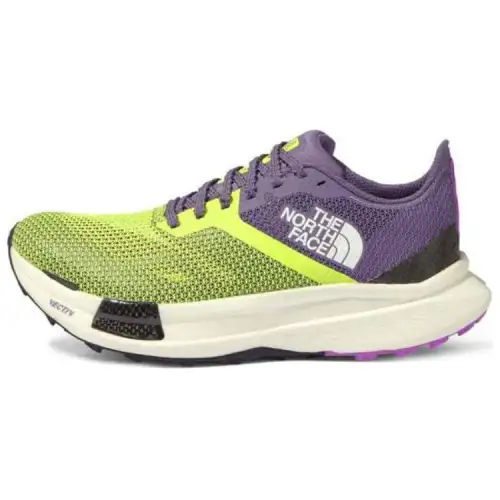 THE NORTH FACE Cushioning Slip Resistant Low top Running Shoes Women's Neon Green