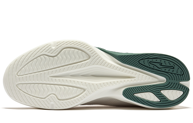 Erke Cushioning Breathable Cushioning Breathable Low top Running Shoes Men’s Microcrystal White Warm Linen