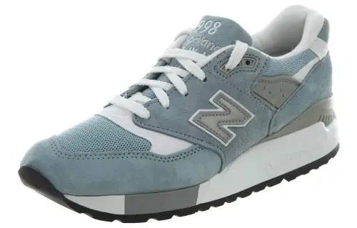 New Balance NB 998 Lightweight Low top Running Shoes Women's Blue White Gray