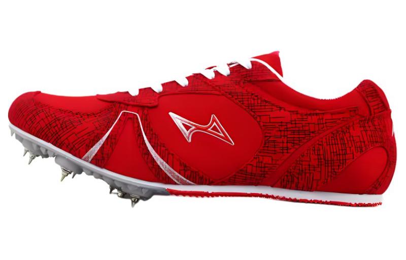 HEALTH Cushioning, Wear Resistant Low top Running Shoes Unisex Red