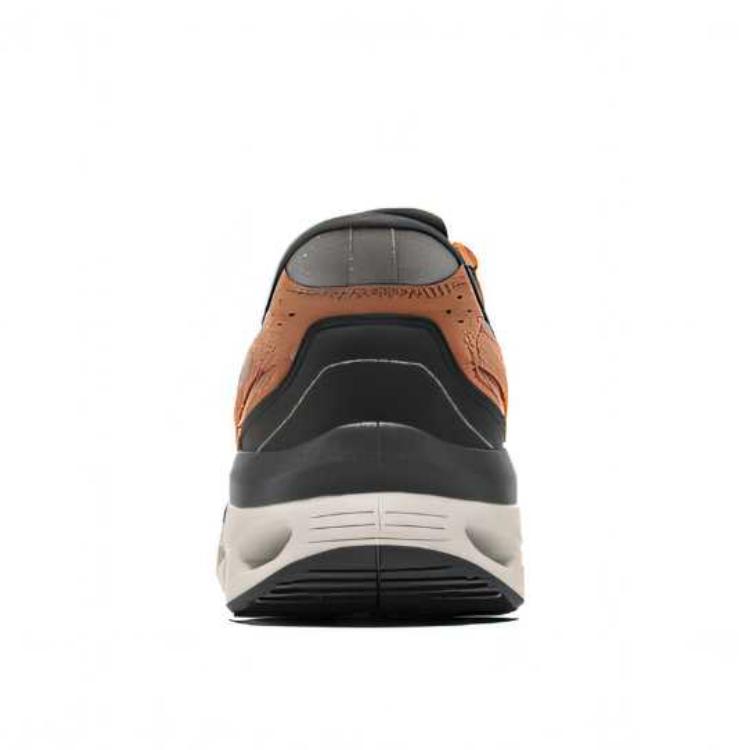 Skechers OUTDOOR MENS Abrasion Resistant Low top Outdoor Shoes Men’s Reddish Umber
