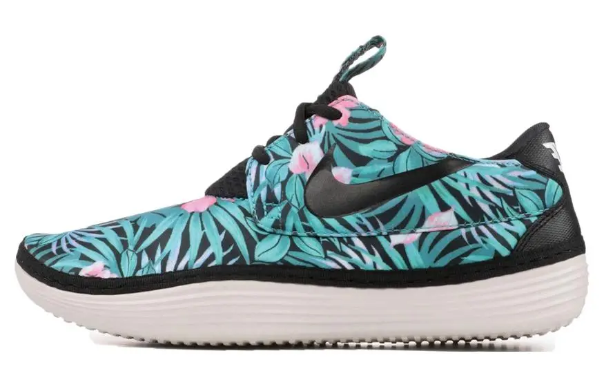 Nike Breathable Cushioning Abrasion Resistant Cushioning, Wear Resistant Low top Running Shoes Unisex Black Blue Pink