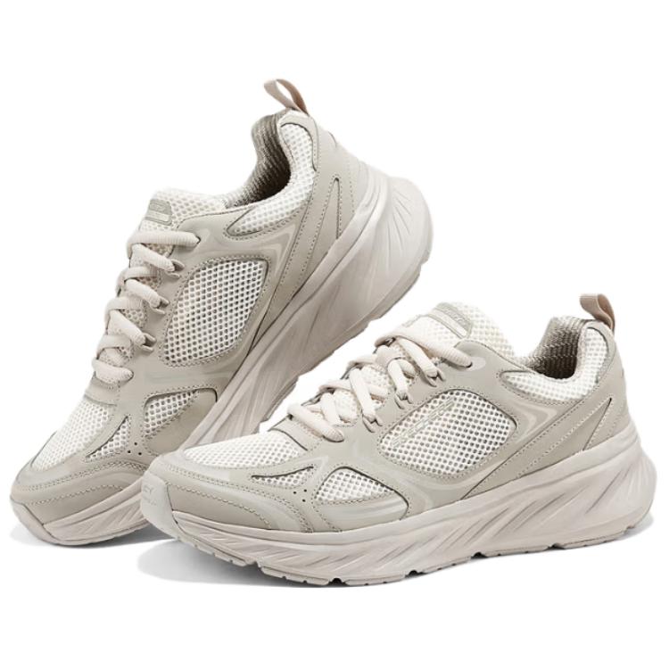 Skechers Edgeride Cushioning, Wear Resistant Low top Casual Running Shoes Men’s Beige