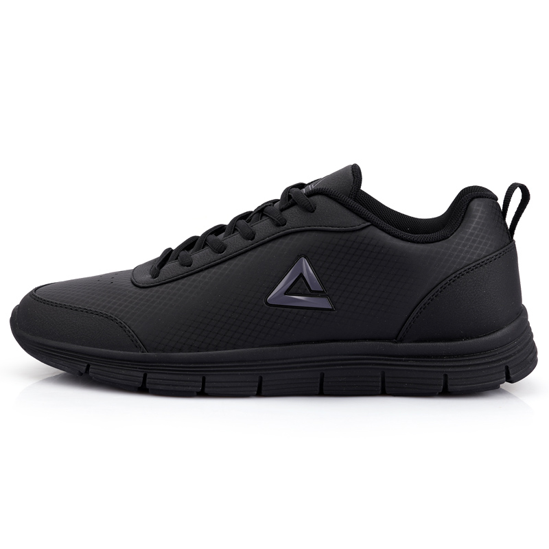 PEAK Synthetic Leather Slip Resistant, Abrasion Resistant, Waterproof, And Breathable Low top Running Shoes Men’s
