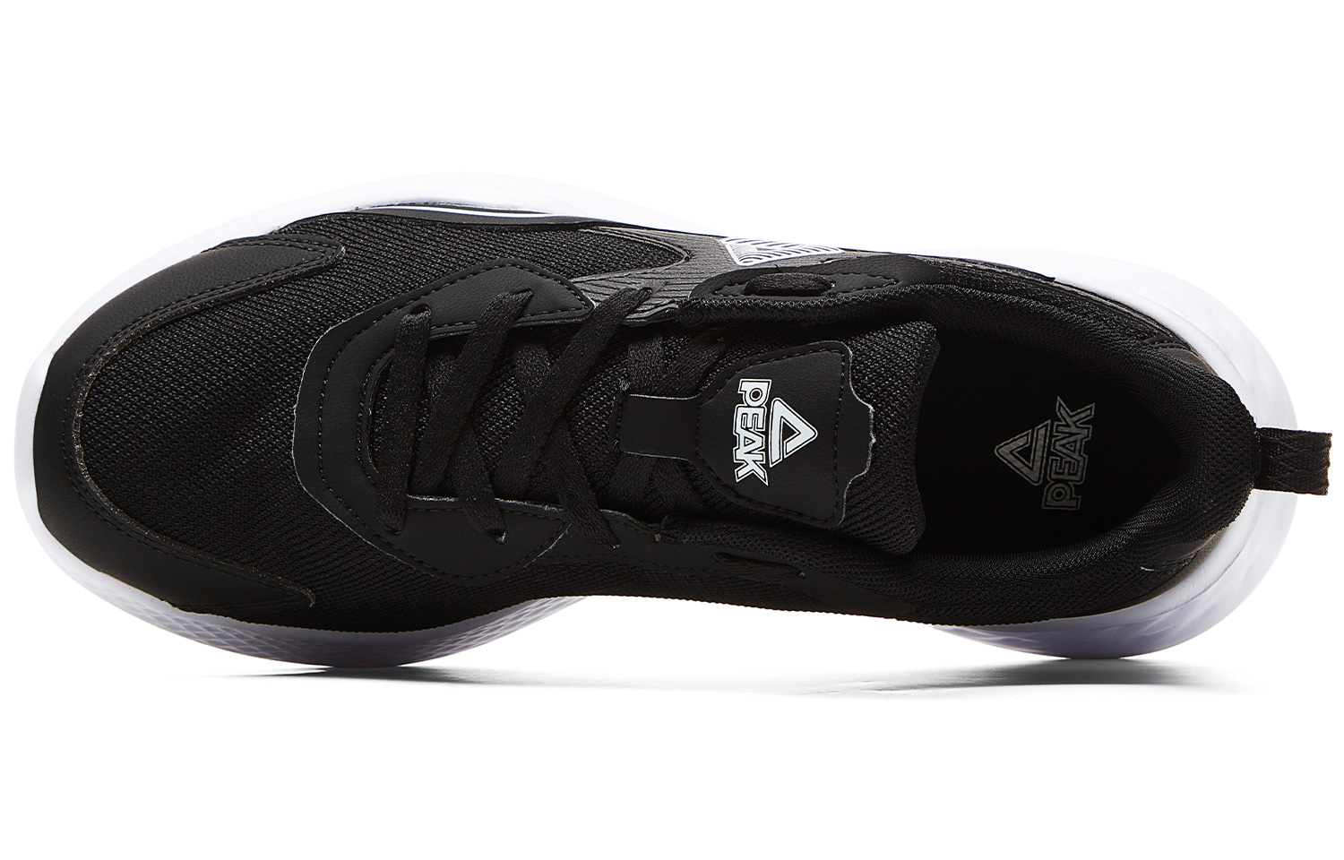 PEAK Cushioning Abrasion Resistant Breathable Slip Resistant Low top Running Shoes Women’s Black Baymax