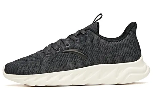 Anta Textile, Synthetic Leather Cushioning Slip Resistant Abrasion Resistant Breathable Coverage Low top Running Shoes