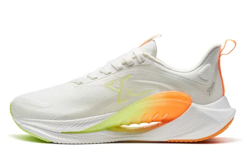 Xtep Hydrogen Wind 7.0 Comfortable Cushioning Low-top Casual Running Shoes Men's Orange Style