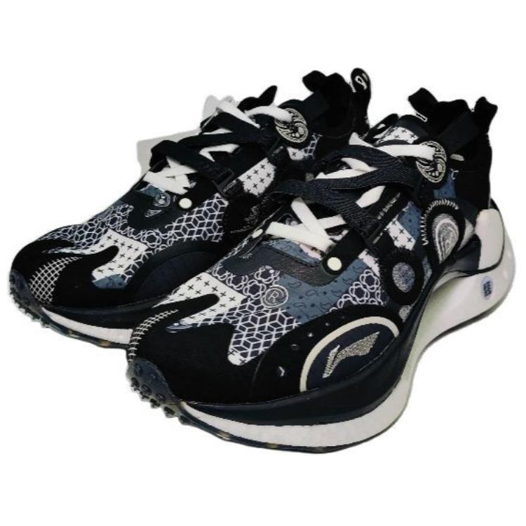 Li Ning Cushioning Slip Resistant Abrasion Resistant Breathable Support Lightweight Reflective Rebound Low top