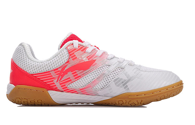 Li Ning Cushioning, Wear Resistant Low top Running Shoes Women’s Red White