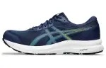 Asics Gel Contend 8 Extra Wide Cushioning Abrasion Resistant Breathable Low top Running Shoes Men's Blue