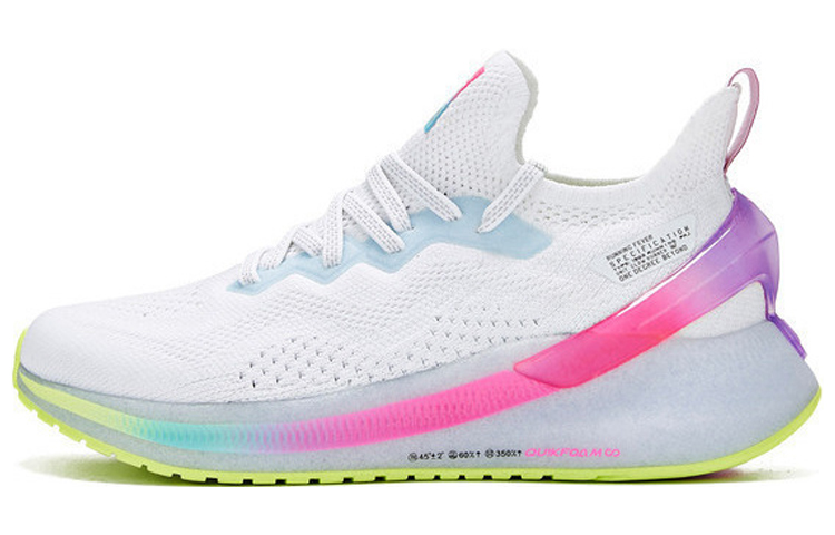 361° Superfly Wing Mesh Cushioning Breathable Slip Resistant Low top Running Shoes Women’s White