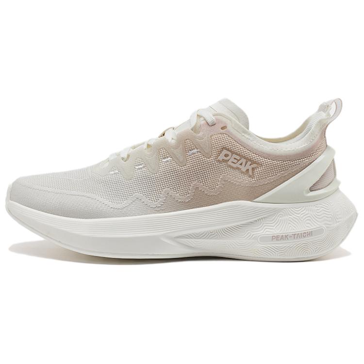 PEAK Cushioning, Wear Resistant Low top Casual Running Shoes Women’s Brown White