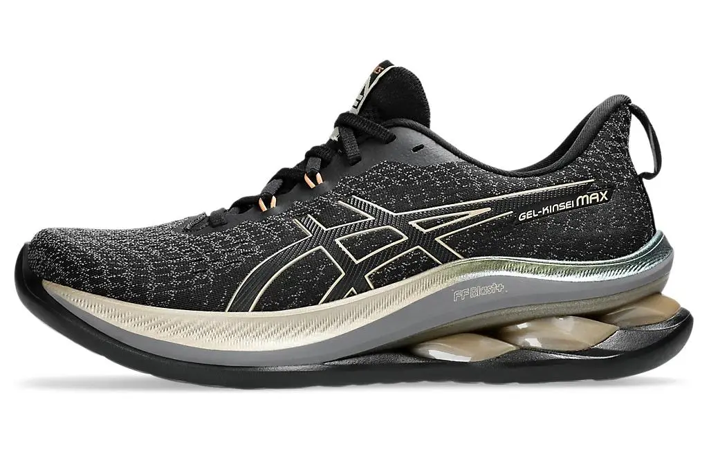 ASICS Gel Kinsei Max Platinum Black Champagne