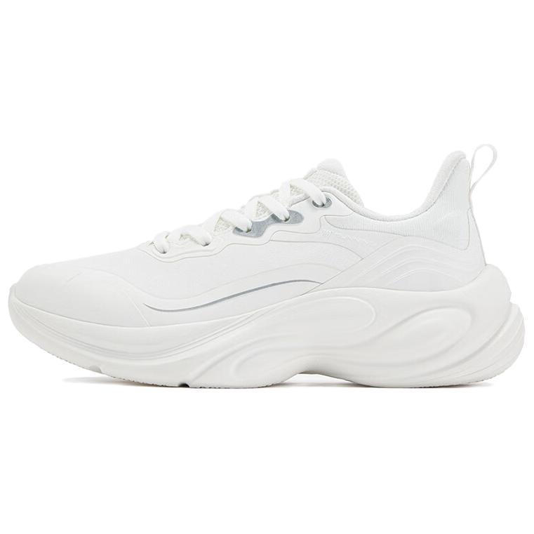 361° Spiritual Fox 2.0 Cushioning Breathable Height Increasing Low top Training Casual Running Shoes Women’s White
