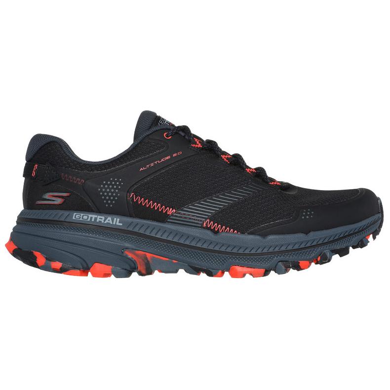Skechers GO RUN Trail Altitude 2.0 Cushioning, Wear Resistant Low top Running Shoes Men’s Black