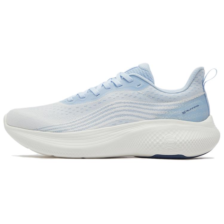 361° Cushioning, Wear Resistant Low top Casual Running Shoes Men’s White Blue