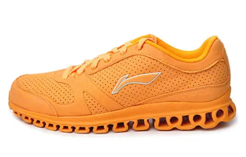 Li Ning Running Shoes Women's Low Top Yellow