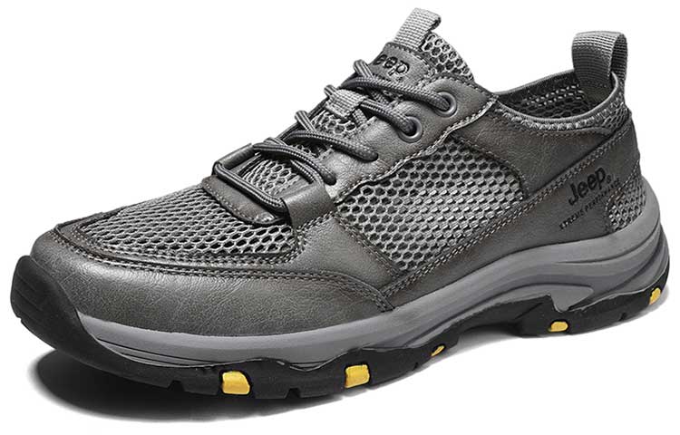 Jeep Outdoor Shoes Men’s Low Top Dark Gray