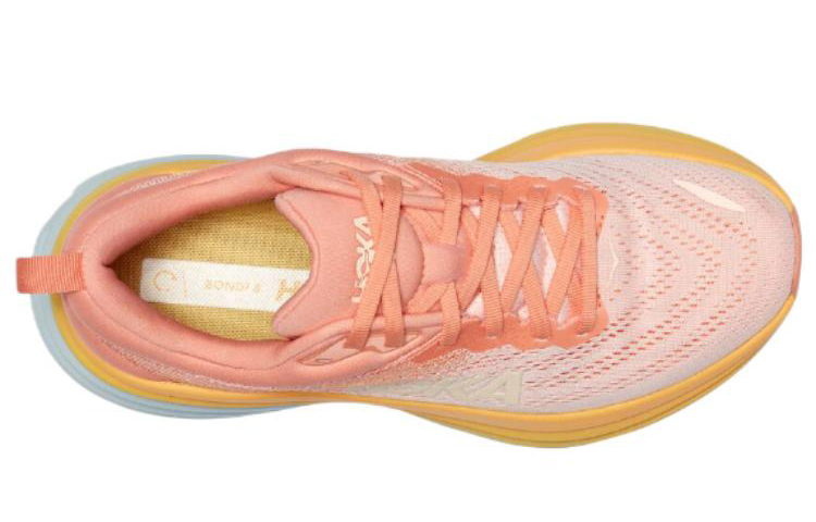 HOKA ONE ONE Bondi 8 Shell Coral Peach Parfait Women’s
