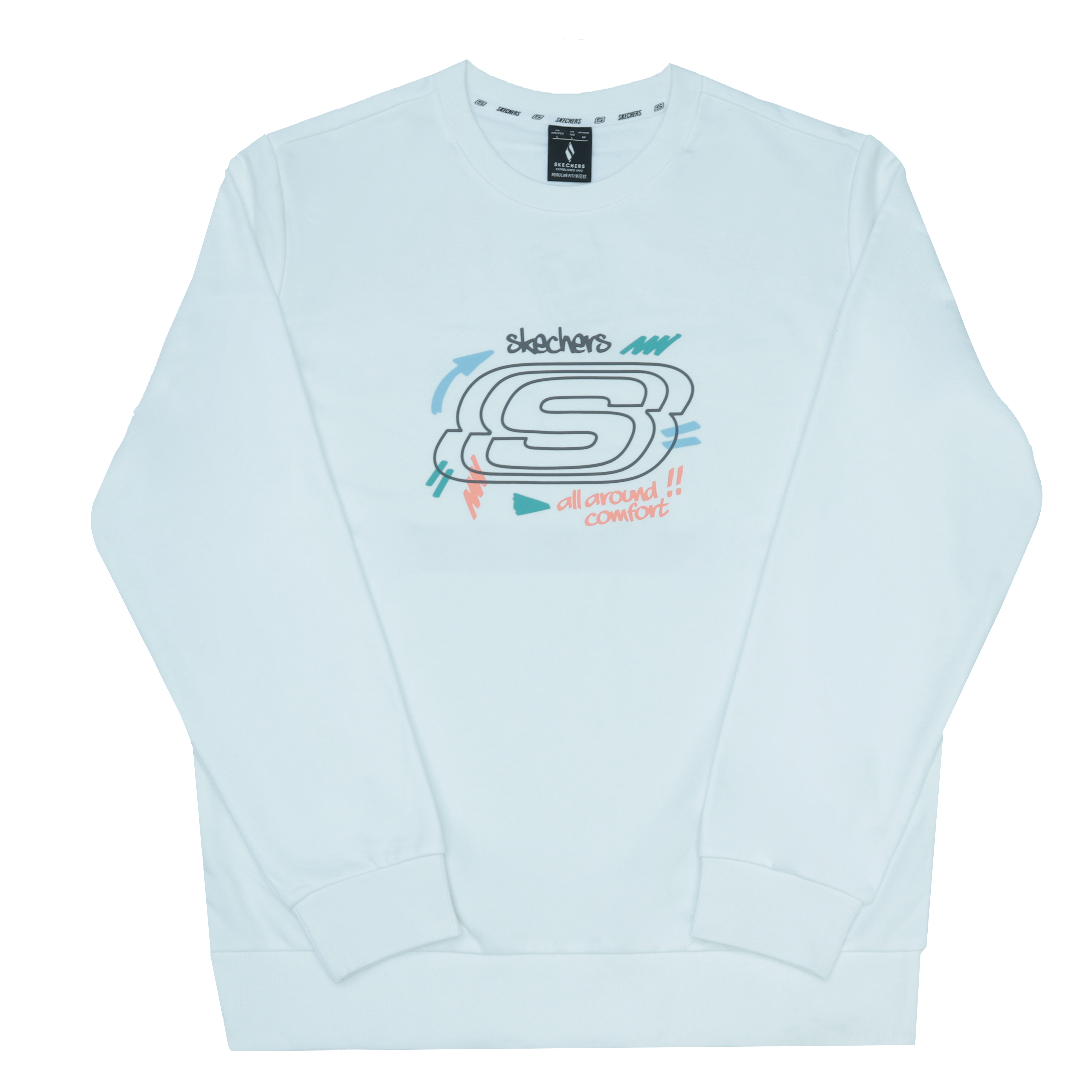Худи Skechers (белое)