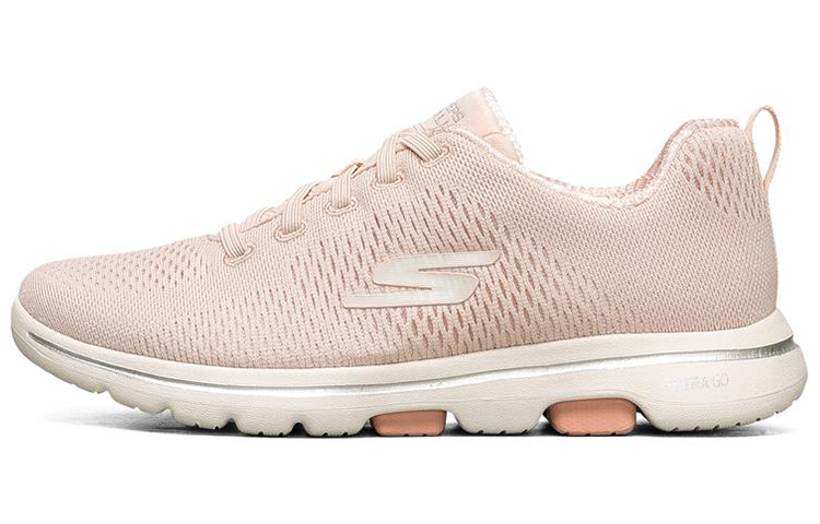 Женские кроссовки Skechers Go Walk 5 (розовые)