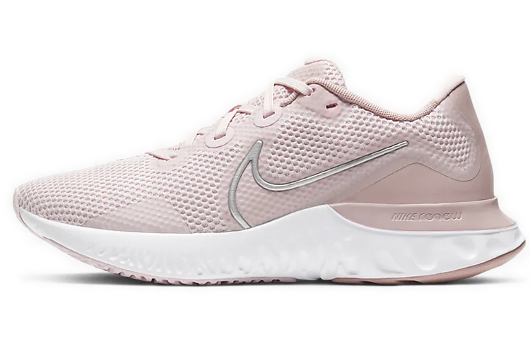 Женские кроссовки Nike Renew Run (бело-розовые)