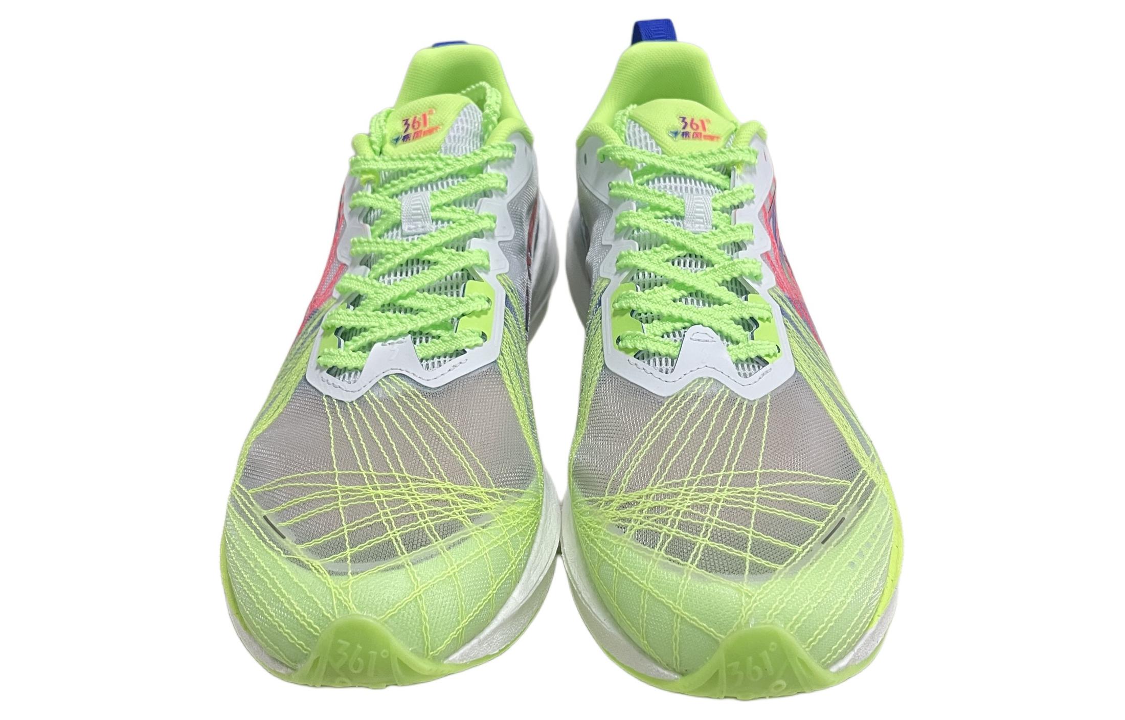 361° Gale CQT Cushioning Breathable Low top Running Shoes Men’s Green Purple Gray