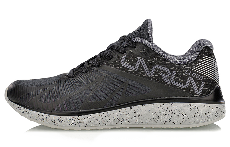 Li Ning Cloud 4 Flame Reflective Low top Running Shoes Women’s Gray Black