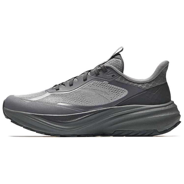 Anta Kunlun Slip Resistant Abrasion Resistant Low top Trail Running Shoes Men’s Pigeon Gray
