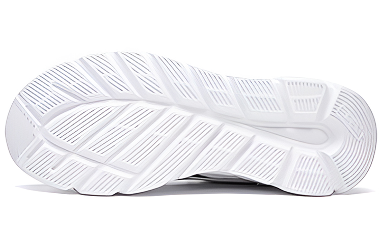 Erke Breathable Low top Running Shoes Men’s White Black