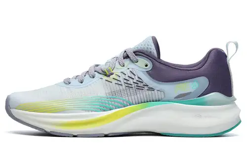 FILA Pacer Fabric Low top Casual Running Shoes Women's White Blue