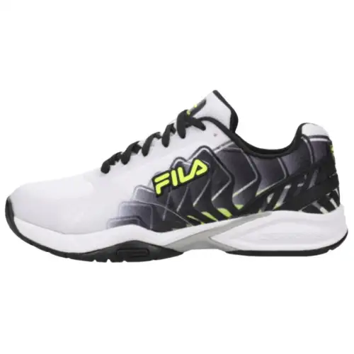 FILA Low top Casual Running Shoes Men's White Gray